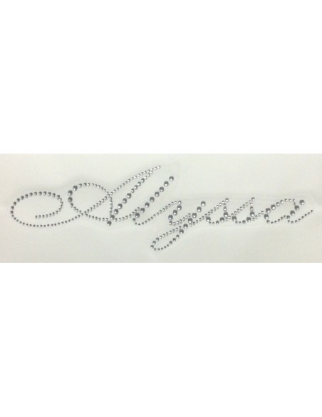 Alyssa, nome strass H5
