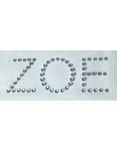 ZOE, font Arial H4