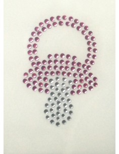 ciuccio di strass termoadesivo 2