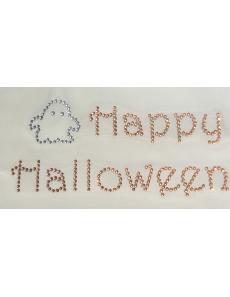 Happy halloween Rhinestone col. sun