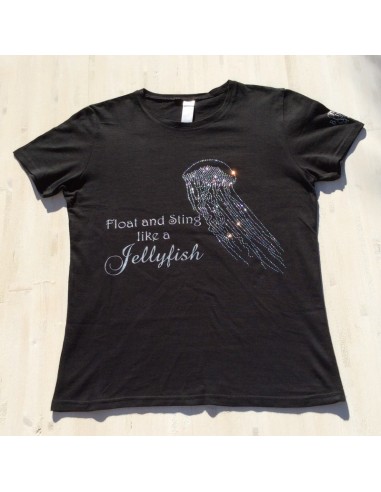 T-shirt con cristalli: Jellyfish