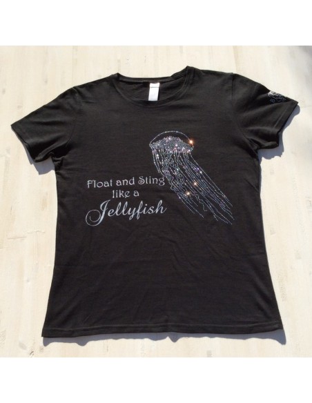 T-shirt con cristalli: Jellyfish