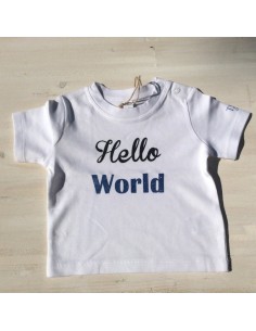 Baby T-shirt Hello World