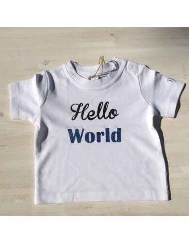Baby T-shirt: Hello WORLD