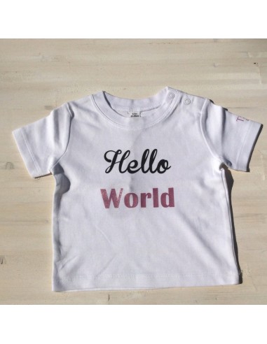Baby T-shirt Hello World