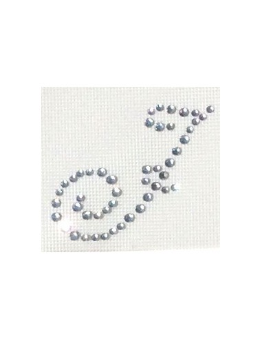 iniziali strass AKS, H2