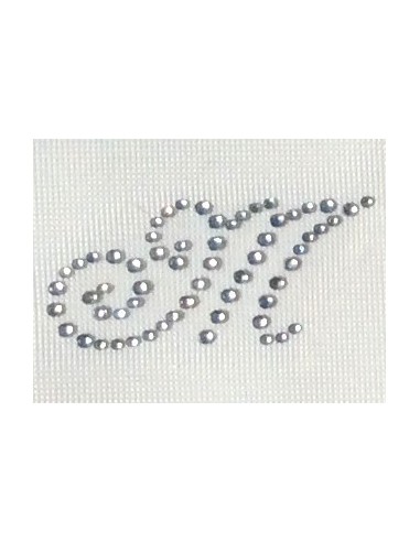 iniziali strass AKS, H2