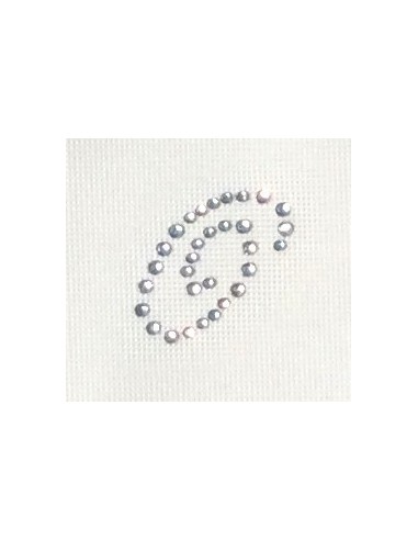 iniziali strass AKS, H2