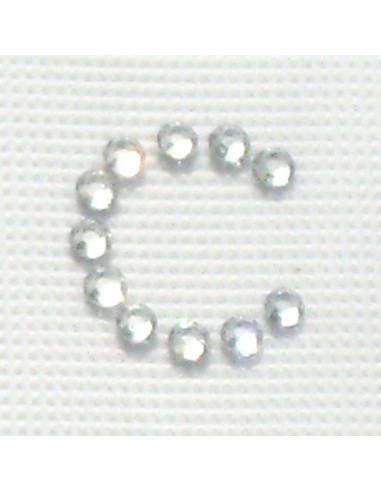 lettera C swarovski