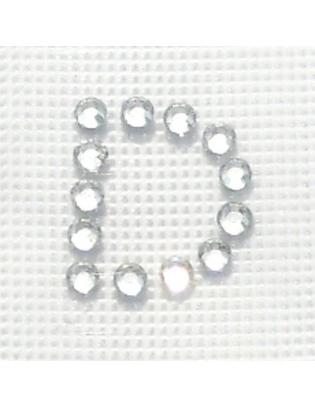 lettera D swarovski