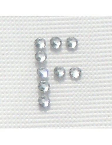 lettera F swarovski