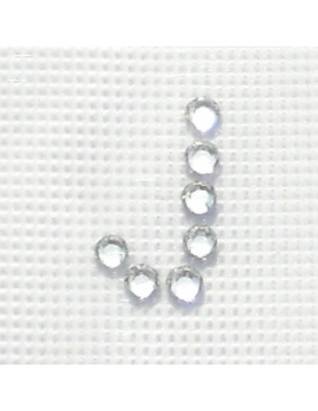 lettera J swarovski