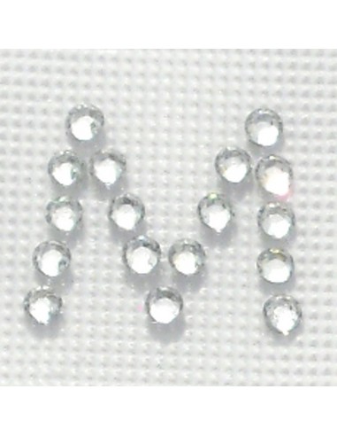 lettera M swarovski