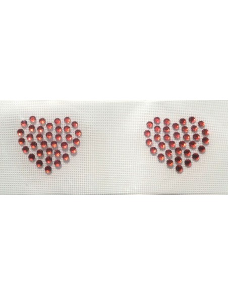 cuore strass colore light siam