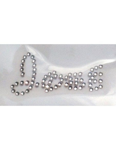 swarovski name hotfix josé, disney font