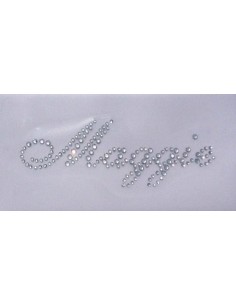 Maggie nome strass piccolo