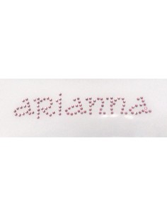 arianna termoadesivo strass rosa