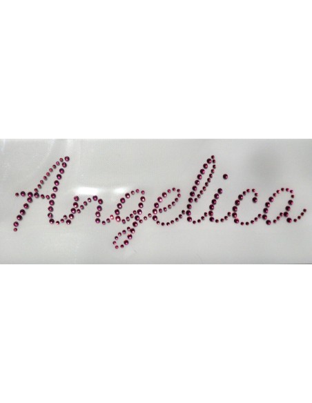 angelica hotfix rhinestone fuchsia