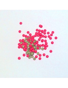 borchiette rosa fluo