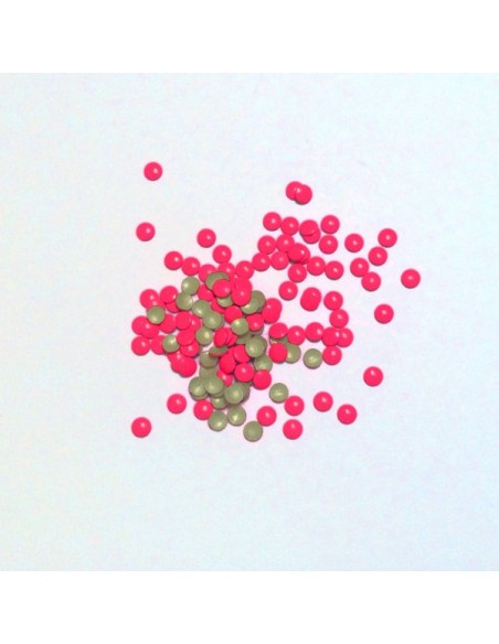 hotfix flat studs pink fluo