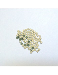 mezze perle cream pearl