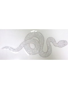 serpente strass termoadesivo