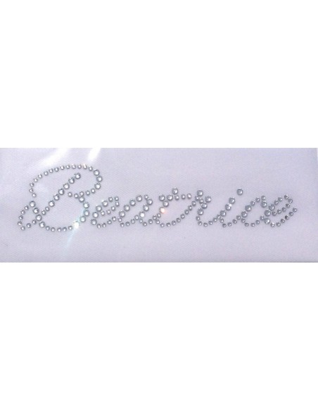 beatrice iron on rhinestone