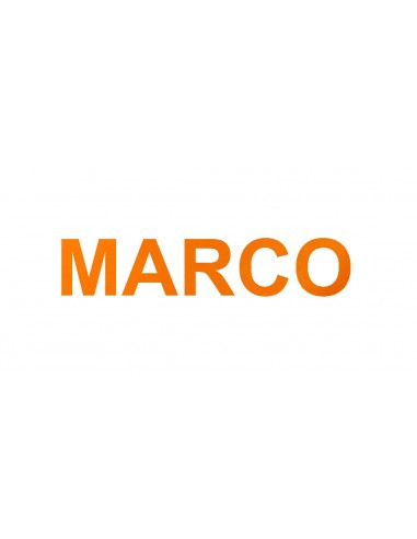 iron on name orange fluo