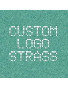 logo strass personalizzato