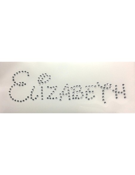 elizabeth hotfix rhinestone name