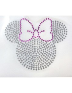 topolina con fioco strass piccola