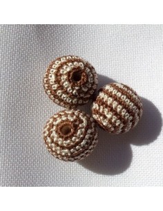 perla uncinetto 22 mm righe...