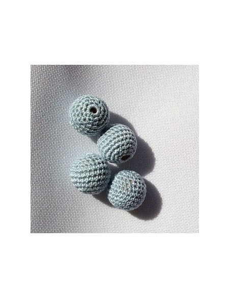 perla uncinetto 20 mm tinta unita col 00128