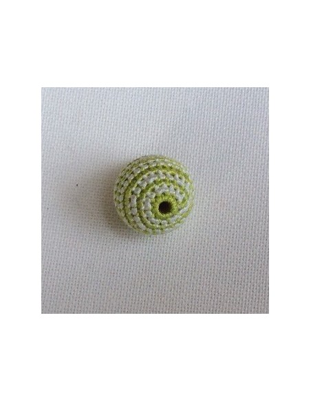 perla uncinetto 22 mm righe bicolore col 00254-07901