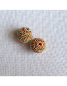 perla uncinetto 22 mm righe...