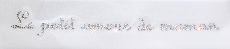 le petit amour de maman strass