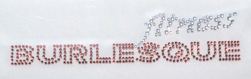 logo burlesque rosso
