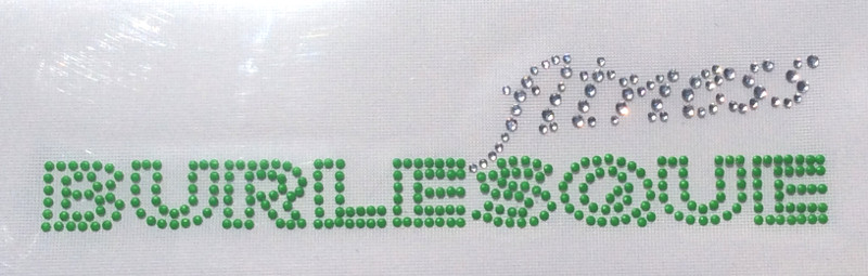 logo burlesque verde